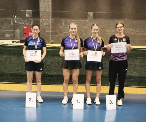BTM ČR Praha U19 - dvouhra dívek B BTM ČR Praha U19 - dvouhra dívek B